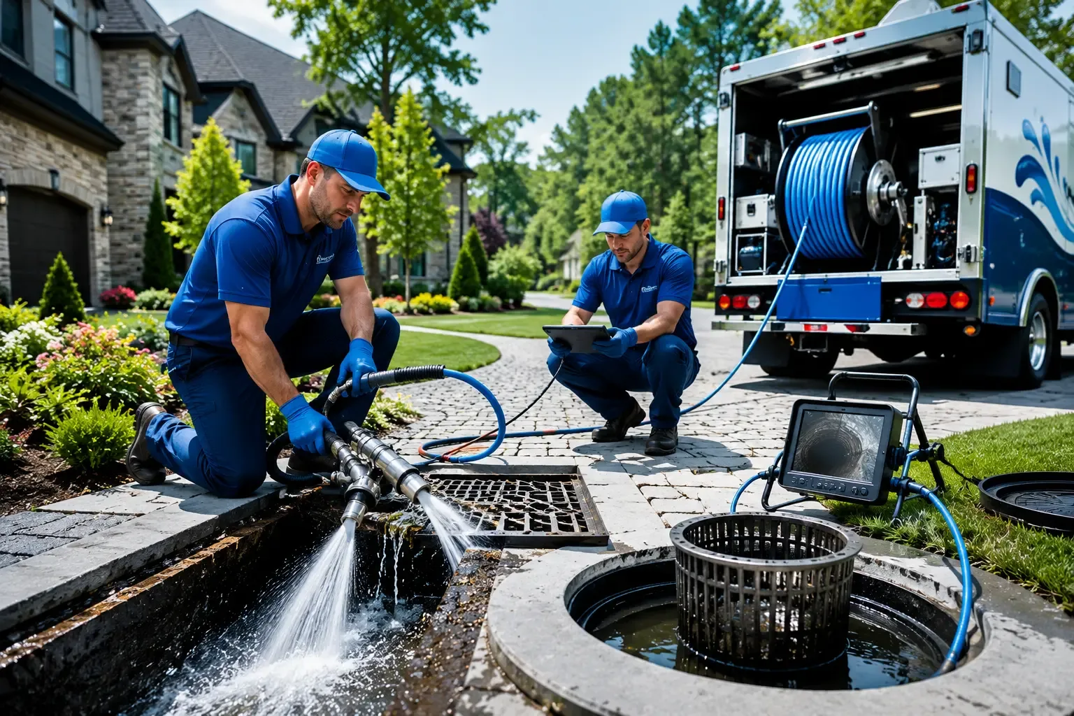 Local outdoor drain cleaning professionals in Union, MI