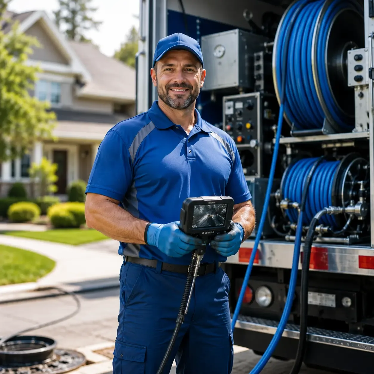 Local outdoor drain cleaning specialists in Union, MI